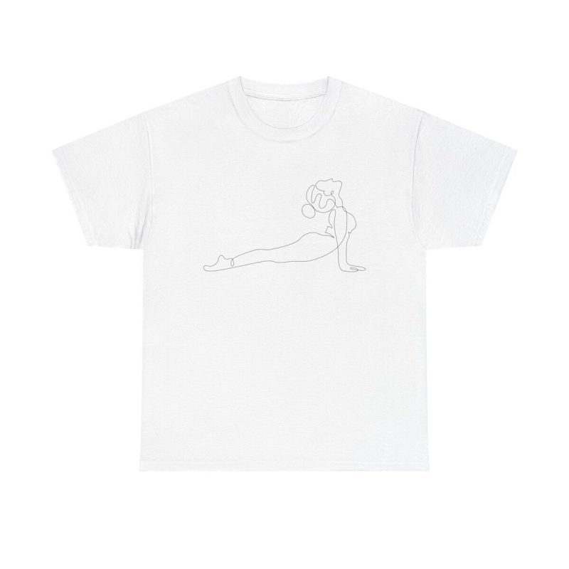 Cobra Pose Yoga Unisex T-Shirt - Flexibility Backbend Stretch Zen Flow Aesthetic Art