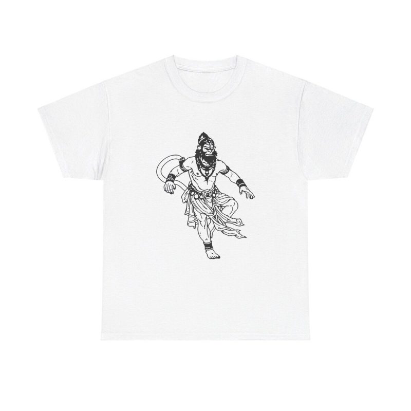 Hanuman God Unisex T-Shirt - Deity Hindu Divine Indian Lord Symbol Yoga Cool Gift Art
