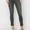 Full Size High Rise Ankle Skinny Jeans - Black