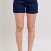 Full Size High Waist Denim Shorts Plus Size