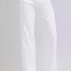Full Size High Waist Straight Jeans - White