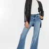 High Rise Wide Leg Jeans - Medium