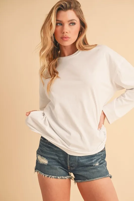 Round-Neck-Long-Sleeve-Top-White-1