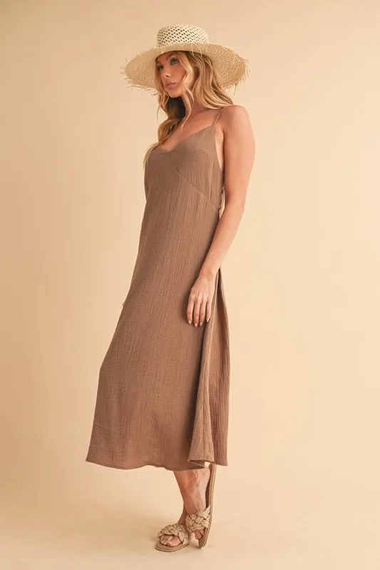 Side-Button-Midi-Cami-Dress-Mocha-3