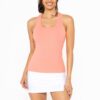 Slim Fit Scoop Neck Tank - Watermelon