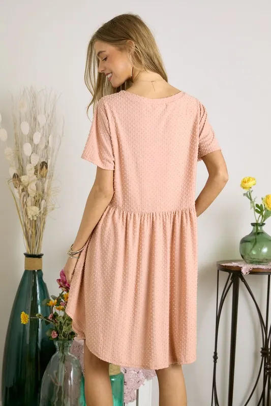 Swiss-Dot-Babydoll-Dress-Blush-4