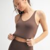 Venice Cloud Light U-Back Active Tank - Rich Soil