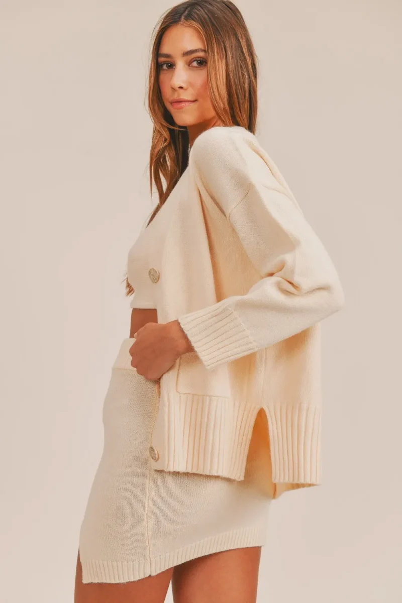 Cardigan - Ivory